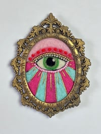 Image 1 of Mystic Eye - pink/mint green