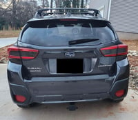 Image 1 of 2018-2022 Subaru Crosstrek Taillight Tint Overlays