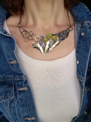 Dandelion necklace