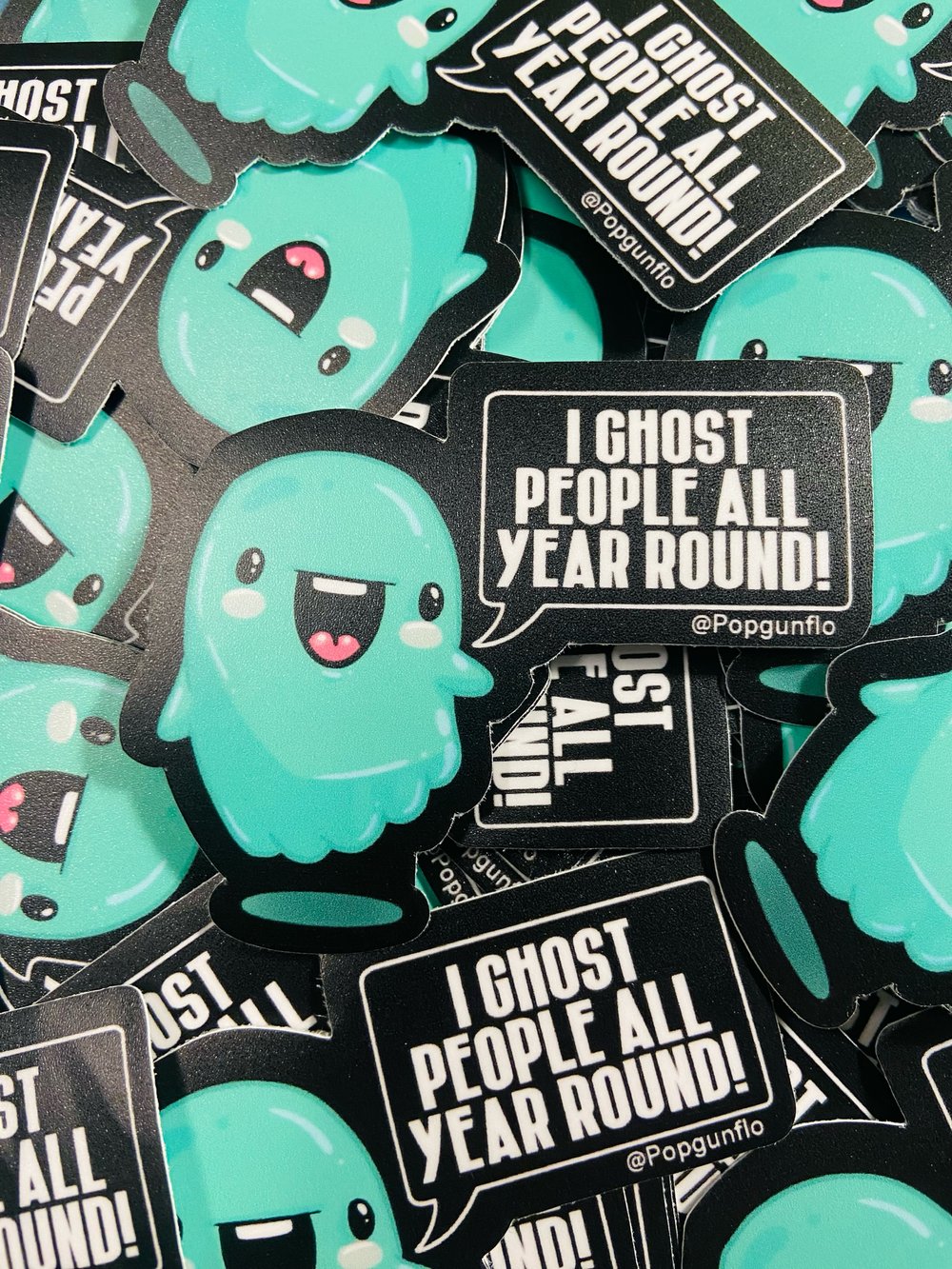 Ghosted Sticker