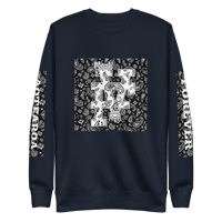 Image 3 of PHRZK Premium Sweatshirt "Black Bandana Drip"