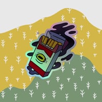 Image 1 of Smoker Holo Sticker