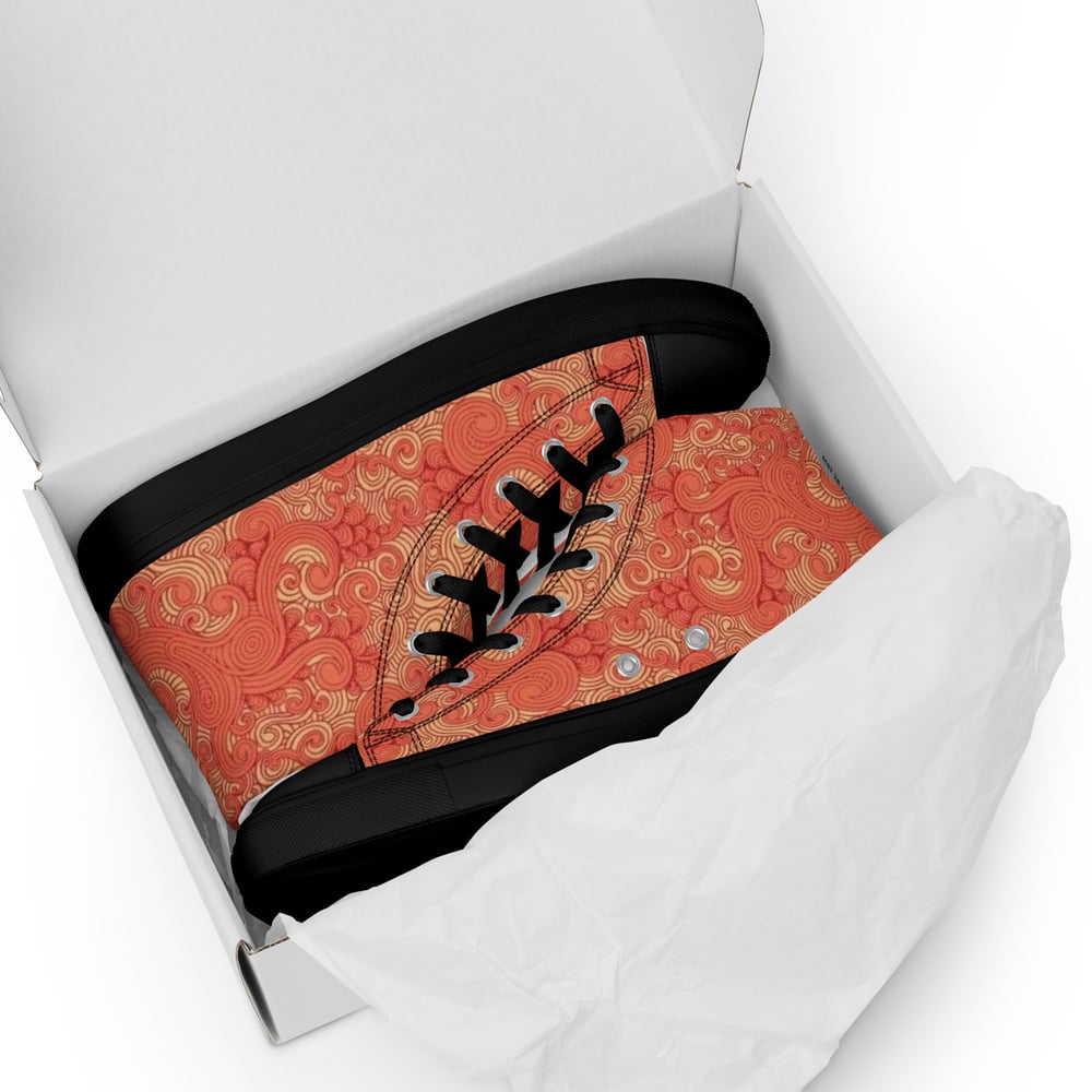 ZEN EXP - “Dragon’s Fury” Men’s high top canvas shoes