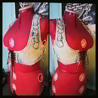 Image 3 of Frayed & bleached vest S/M