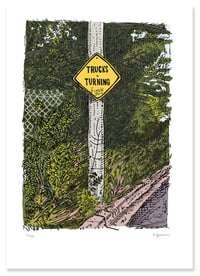 Image 1 of Trucks Turning, Kingston Limited Edition Digital Print