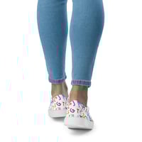 Image 3 of Alphabet Fun Slip-On Canvas Shoes