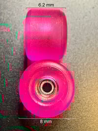 Image 6 of SWB 8mm x 6.2mm Urethane Wheels