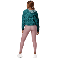 Image 4 of Women’s  lotus yoga cropped windbreaker