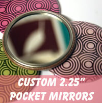 Image 1 of Custom Pocket Mirrors