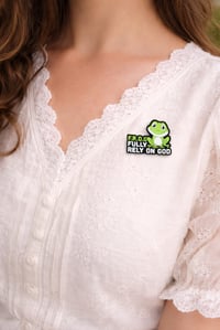 Image 2 of F.R.O.G Lapel Pin