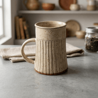Carved Tall Mug 14oz