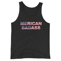 Image 5 of Unisex Merican Badass Tank Top