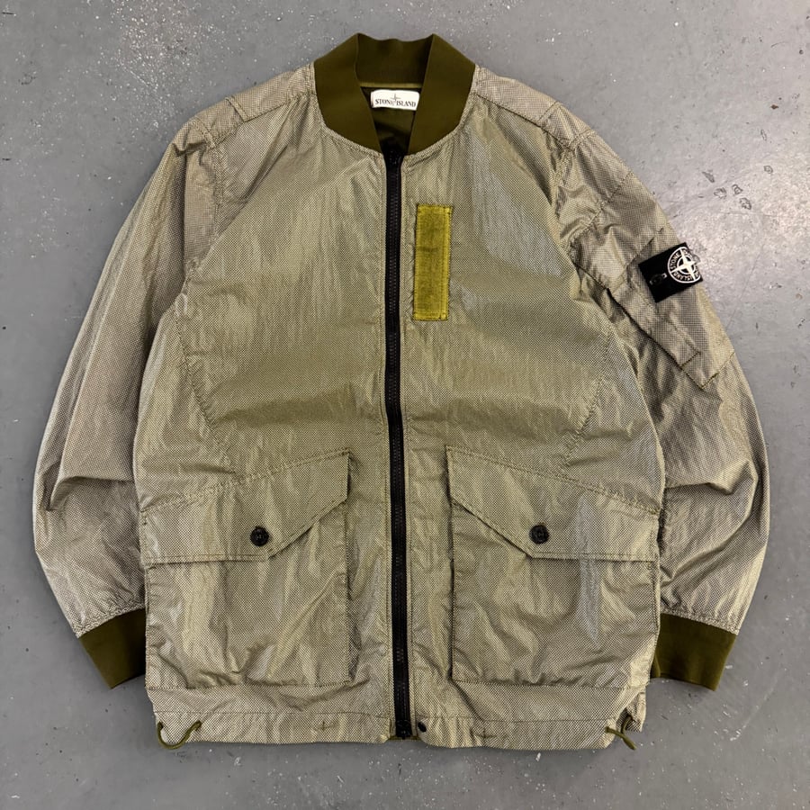 Image of SS 2016 Stone Island Pixel Reflective Jacket, size large