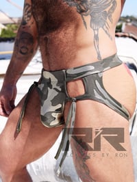 Image 2 of THE CAMO QUEEN STRAP ON JOCK