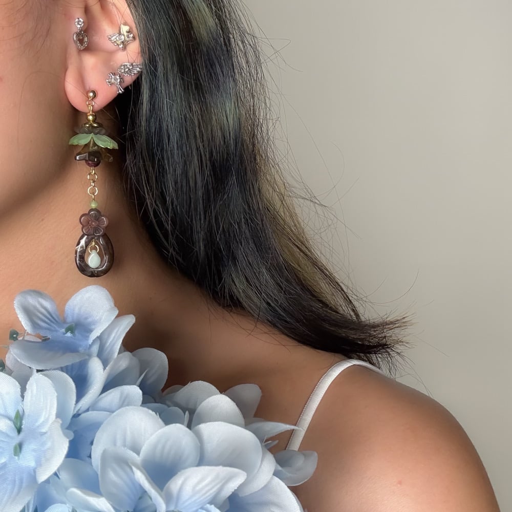 Image of Wood Sprite Earrings