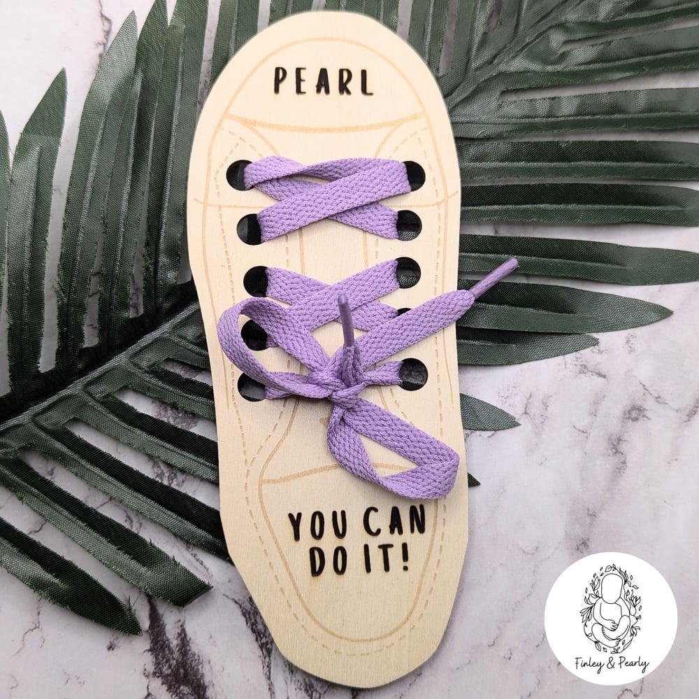 LEARNING: Personalised Shoe Tie