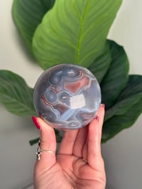 Image 1 of MOZAMBIQUE SWAZI AGATE SPHERE B