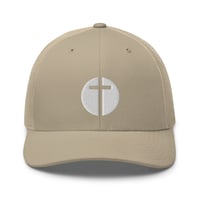 Image 3 of Faith Cross Emblem Trucker Cap