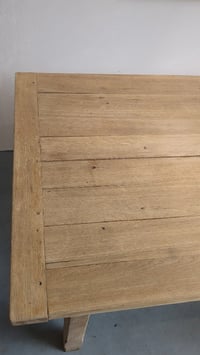 Image 5 of La table de ferme en chêne 