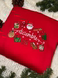 Image 3 of Diciembre - Christmas Embroidered Top
