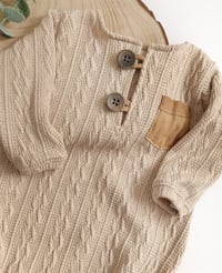 Image 3 of Photoshooting boys bodysuit |  Ari | beige | 18-24 months