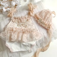 Image 2 of Photoshooting newborn set - Sabrina - | peach | off white
