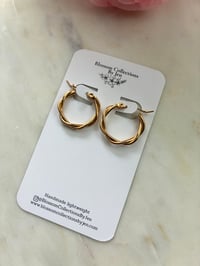 Image 2 of  Twisted hoops