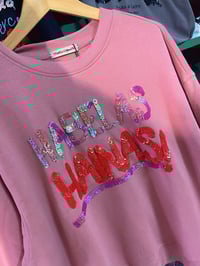 Image 4 of Suadoiro bordado a man. HABELAS HAINAS rosa. Varias tallas. Por encarga!