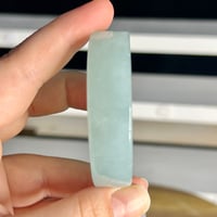 Image 4 of Aquamarine Moon With Stand (36B)