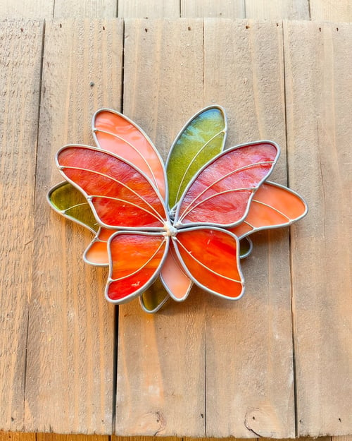 Image of Skinny Classic Butterfly - stained glass