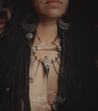 Image 2 of Long bone & copper hangers 