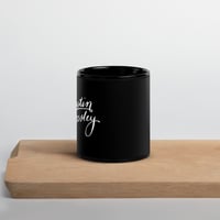 Image 3 of Black Glossy Mug