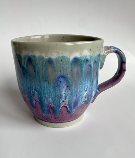 Image of Round Mug Blue Violet
