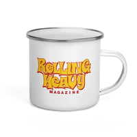 Image 3 of Rolling Heavy Magazine "Happy Hooker" Enamel Mug