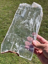 Image 6 of Transparent Selenite Slab #1969