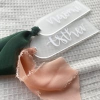 Image 1 of Frosted Arch Personalised Bookmark 