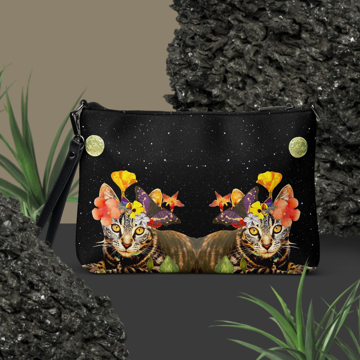 Image of Frida Cat-lo - Crossbody Bag - Crossover Purse