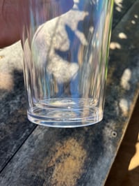Image 3 of 24oz Clear Acrylic DoubleWall Pre-Drilled Tumbler 