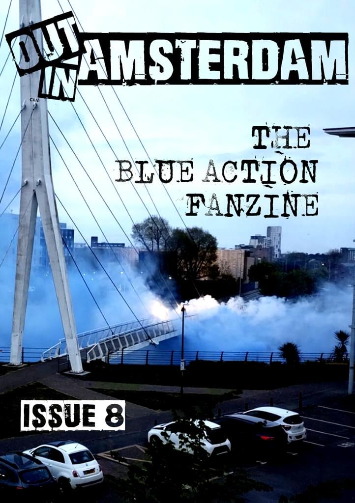 OUT IN AMSTERDAM THE BLUE ACTION FANZINE (ISSUE 8)