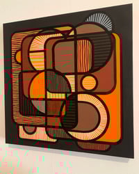 Image 3 of ‘Metaphysical Essence’ acrylic painting on canvas 40cm x 40cm