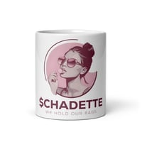 Image 8 of HODL QUEEN White Glossy Mug