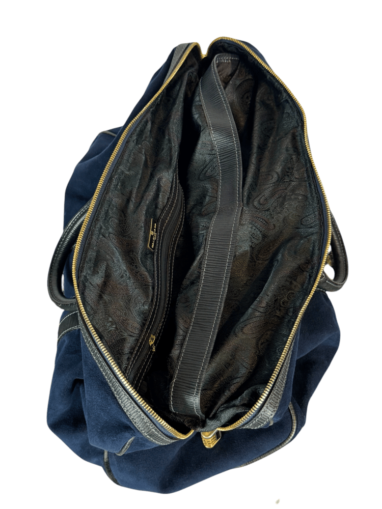 Image of Balenciaga Suede City Duffle Bag