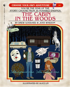 Image of The Cabin In The Woods Choose Your Own Adventure Print