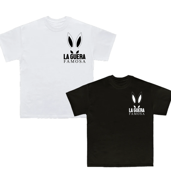Image of Tu Guera Famosa Black Bunny Logo 