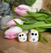 Image 14 of Mini Egg Guys Small (Pale Blue or Lilac) standing decoration