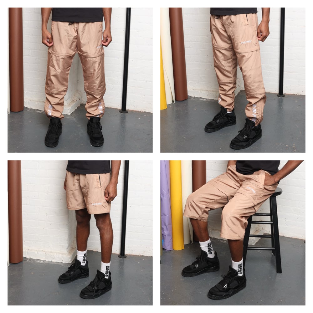 Image of Khaki Phase 001 Zip Away Pants