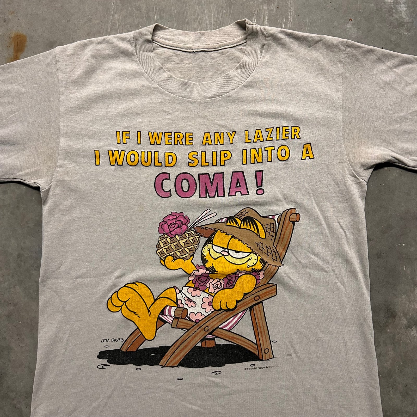 アメリカ通販ファッション 1980s Garfield ChinaCatClothing | M Sz トップス