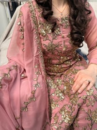 Image 7 of Dusky pink chiffon