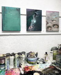 Image 2 of "Islands Brygge – Malerdrømme og tankestreger – Pyt #2" / 30x40 cm