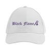 BLACK FLAME EMBROIDERY BASEBALL CAP (Single flail)